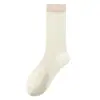 Calcetines de Seda Zhuji para Mujer, Calcetines de Media Pantorrilla, Estilo Ultradelgado de Primavera y Verano, Anti-Olor, Antibacterianos, Malla Transpirable, Calcetines Holgados al por Mayor