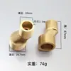 Acessórios para chuveiro de ângulo dobrado de cobre no atacado, 60-75 mm de comprimento, chuveiro com parafuso excêntrico estendido com ângulo estendido