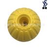 Pelota para Mascotas Juguete Molar para Perro Resistente a Mordidas eva Frisbee Suministros para Mascotas Anillo de Tracción Mordida de Perro Entrenamiento para Perro Pelota Hueca de Cuerda