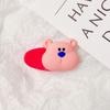 Doce bonito dos desenhos animados urso hairpin bangs cabelo quebrado lado clipe cocar menina coração estudante super bonito duckbill clip