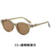 Óculos de Sol Fashion Ovais Retrô Óculos de Sol com Decoração de Laço Personalidade Versátil Estilo de Rua Óculos de Sol com Proteção Solar para Mulheres