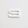 Hebilla Metálica para Sujetador con Recubrimiento de Goma, Accesorios para Sujetador Redondos y en Forma de Ocho, Hebilla de Ajuste para Tirante en Forma de 08