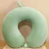 Almohada de Espuma Viscoelástica en Forma de U al por Mayor Transfronterizo Oficina Hora de Almuerzo Dormir de Lado Almohada para el Cuello Avión Tren Almacenamiento Almohada para la Columna Cervical