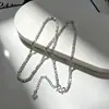 Collar de Cadena para Clavícula de Mujer con Colgante de Corazón Hueco Chapado en Oro de 24 Quilates de Alta Calidad, Transfronterizo Europeo y Americano, para Uso Diario