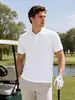 Camisa polo de verano transfronteriza, estilo nuevo, de alta gama, color liso, con solapa, para negocios, ropa de trabajo de manga corta con bordado y texto impreso