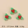 Mini Navidad Dibujos Animados Lindos Hechos a Mano DIY Accesorios para Joyería Pegamento de Crema Resina Pequeños Accesorios Material para Uñas Paquete