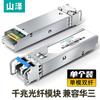 Shanze Sfp Gigabit 10 Gigabit 100 Gigabit Fibra Óptica Puerto Eléctrico Multimodo Monomodo Núcleo Único Doble Núcleo Módulo Rj45 Puerto Óptico a Eléctrico