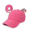 Comercio exterior al por mayor para mujer, gorra de malla de secado rápido para primavera y verano, con abertura para coleta cruzada, gorra de béisbol, gorra para exteriores, ocio, protección solar