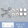 Herramienta para ceñir la cintura sin coser, Ajustador de cintura de jeans desmontable, Botón de metal ajustable para ceñir la cintura