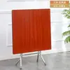 Mesa de Comedor Plegable Cuadrada para Puesto de Alquiler Uso Doméstico Mesa de Comedor Mesa de Mahjong Mesa Cuadrada para el Hogar Mesa Plegable Simple
