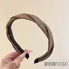 Diadema Retorcida Retro para Niña Paleta de Colores Otoño Invierno Diadema Antideslizante para Niños Accesorios para el Cabello Adelgazantes para Rostro de Bebé