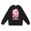 Sudadera camuflaje de moda transfronteriza para hombre, otoño e invierno, manga larga, estampado de letras, holgada, cuello redondo, jersey, sudadera casual