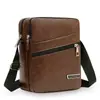 Comercio Exterior Japonés y Coreano Nuevo Bolso Pequeño para Hombre Bolso Portátil Bolso de Hombro Bolso Cruzado Mochila Casual Ligera Bolso de Cuero Suave para Hombre
