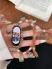 Para Pulseira Mi 9/8 Geração da Xiaomi Relógio Bainu Pingente de Metal Pulseira de Contas