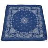 Pañuelo Cuadrado Pequeño de Lino de Algodón para Mujer 58x 58cm Copo de Nieve Cachemira Distintivo Joker Bufanda Baotou Sala de Aire Acondicionado Protección para el Cuello Pañuelo Pequeño