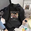 ¡Guau! Camiseta de Verano Personalizada Estilo Pareja Manga Corta Creativa Moderna Estampada Cuello Redondo, Camiseta Sencilla de Corte Holgado