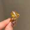 Anel Amarelo, Colar com Pingente de Cubo de Açúcar Cintilante, Brincos Quadrados, Bala de Rocha Amarela Atratora de Riqueza, Boa Sorte, Cor Dourada Explosiva