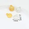 Colar Brincos Pingente Pequeno de Ábaco da Fortuna Banhado a Ouro 14K Acessórios de Pingente de Ouro Puro Joias DIY Atacado D105