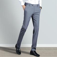 Pantalones casuales, rectos, holgados y delgados para hombre, de 2022, para negocios, formales y para las cuatro estaciones.