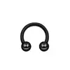 Joias para Piercing Corporal em Aço Inoxidável Meio Círculo Forma de C Bola Argola Ferradura Argola para Mamilo Argola para Lábio Argola para Nariz Joia Stud para Osso da Orelha