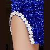 Nueva cadena de código decorativa para vestido de novia, cadena de garra soldada con pedrería, cadena de código elegante DIY, ventas directas de fábrica