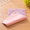 Pano de Lavar Louça Preguiçoso de Veludo Coral para Cozinha Doméstica, Toalha Descartável para Lavar Louça, Absorvente, Macio, Fácil de Limpar