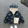 Chaquetas para Niños 2025 Nueva Moda Terciopelo Invierno Tops Atractivos Niños Otoño e Invierno Coreanos