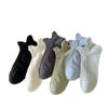 Calcetines de verano Cool Sense, calcetines finos náuticos de algodón puro para hombre, desodorantes de verano, transpirables y absorbentes del sudor, de malla, de color liso.