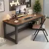 Escritorio engrosado y reforzado, mesa de computadora para dormitorio de estudiante, mesa simple de escritorio para gaming, escritorio cómodo para oficina en casa