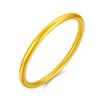 Pulsera de Herencia de Método Antiguo de Oro Arena Vietnamita para Mujer Anillo Liso Sólido Latón Chapado en Oro Pulsera Sutra del Corazón de Loto Estilo Caliente de Sala de Transmisión en Vivo