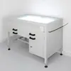 Bancada de inspeção de iluminação de filme, bancada de inspeção de qualidade, QC de impressão, etc., iluminação ajustável disponível.
