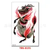 Pegatina de Tatuaje Pegatina de Tatuaje para Mujer Flor Brazo Medio Brazo Set de Pegatinas de Tatuaje