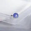 Anillo para la lengua de titanio y acero inoxidable con diseño de girasol de 7 colores transfronterizo, joyería para piercing de lengua, venta caliente en Temu