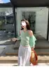 Hermoso [Nuevo Producto a las 8 PM del día 7] Chaleco Transparente Ligeramente Translúcido de Cuello Redondo Cardigan Protector Solar