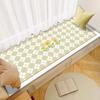 Alfombrilla absorbente y resistente al desgaste para ventana salediza, universal para las cuatro estaciones, para balcón, dormitorio, mesita de noche, tatami
