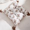 Cadeira de Almofada Casual e de Luxo Almofada de Cadeira Acessível Sala de Estar Tatami Futon Tapete Almofada Almofada de Cadeira Espessada Almofada de Assento