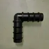 Tubería PE 16 20 25 Codo de Unión Recta Válvula de Bypass de Tres Vías Doble Bloqueo Hembra Accesorios para Riego por Goteo y Microaspersión en Invernaderos