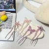 Pinza para el cabello de flor de cinco pétalos de ácido acético nuevo estilo coreano, elegante de alta calidad para niña, pinza para el cabello de disco para la parte posterior de la cabeza