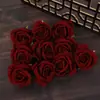 Cabeza de Flor Rosa de Terciopelo Sintético 7cm Cabeza de Flor Decoración de Pared de Flores para Bodas Pasillo Decoración Flores de Rosa Accesorios Venta al por Mayor de Comercio Exterior