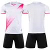 Uniformes de Fútbol al por Mayor para Niños/Adultos, Uniformes de Equipo de Entrenamiento de Competición, Ropa Deportiva, Playeras de Verano de Manga Corta con Estampado