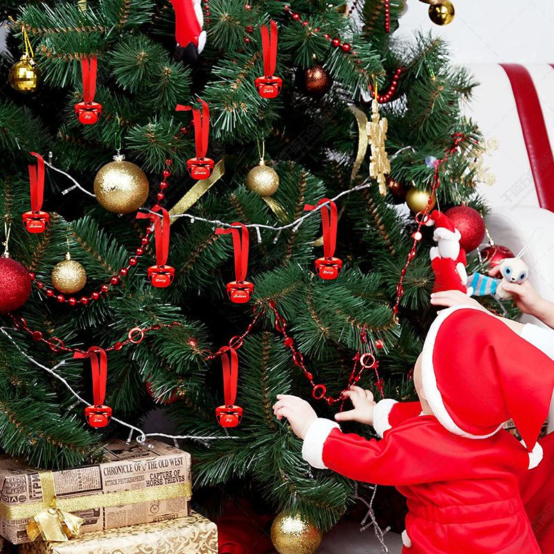 38MM丝带十字铃红色08