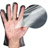Guantes desechables al por mayor plástico PE de grado alimenticio peluquería sanitario cocina catering fábrica directa empaque independiente