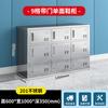 Gabinete de Sapatos de Aço Inoxidável 304 de Guangdong, Banco para Sapatos de Funcionários, Oficina sem Poeira, Assento, Múltiplos Compartimentos, Banheiro, Laboratório Multicamadas com Porta