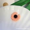 Explosiones de comercio exterior accesorios de girasol y margarita materiales para joyería DIY broche decoración para funda de teléfono móvil margarita materiales decorativos