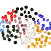 Guomao - Taladro de vidrio de colores con base redonda y puntiaguda, pegatinas de diamantes para uñas, accesorios de belleza para bricolaje, venta al por mayor