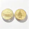 Ciudad de Monedas Conmemorativas Culturales y Creativas de Xi'an Turismo Metal Relieve Doble Cara Museo Punto de Referencia Medalla Conmemorativa Actividades Regalos