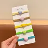2025 Nueva Goma para el Cabello de Niños Anillo de Toalla de Dibujos Animados Diadema de Bebé Banda Elástica de Bola para Niña Accesorios para el Cabello de Alta Elasticidad