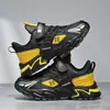 Sapatos Infantis, Tênis Esportivo Masculino, Couro Outono Couro Impermeável Sapatos Infantis, Estilo Coreano Tendência Tênis de Corrida Infantil, Sapatos Casuais de Malha para Estudante