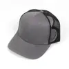 Gorra logo personalizado impresión patrón impreso grupo de viaje construido DIY malla visera solar gorra de béisbol