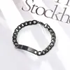 Pulseiras de casal em aço inoxidável, modernas e estilosas, com design punk retrô e hip-hop, e garantidas contra desbotamento. Venda por atacado disponível